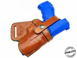 Canik TP9V2 Right Hand SOB Small Of the Back Brown Leather Holster, MyHolster - 14MYH104LP_BR