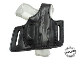 Black Right Hand Thumb Break Belt Leather Holster Fits Smith & Wesson SHIELD 9mm - 4MYH101LP_BL