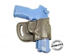 Black Yaqui slide Right Hand Leather Holster Fits WALTHER PPS M2