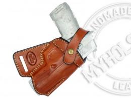 Brown / Right Springfield Armory XD 4 Full Size Model .357SIG SOB Small Of the Back Holster - Pick your Color and Hand
