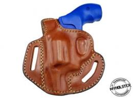 Left / Brown Rock Island M206 .38 Special OWB Thumb Break Leather Belt Holster - 56MYH105LP_BR_LH Left / Brown Rock Island M206 .38 Special OWB Thumb Break Leather Belt Holster - 56MYH105LP_BR_LH