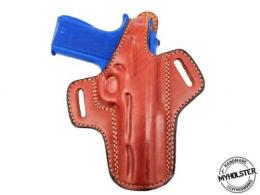 Brown / Right Rock Island Armory 1911 .45 OWB Thumb Break Leather Belt Holster - Pick your Hand & Color