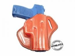 Brown HK VP9SK Open Top Right Hand Leather Belt Holster - 7MYH105OT_BR