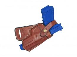 Brown / Right For Glock 35 SOB Small Of the Back Leather Holster - 4MYH104LP_BR