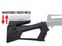 Emperor Arms MXP12 Cheek Rest Stock Buffer Polymer Black - MYH_STOCKBL1