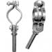 Oar and Oar locks Silver Metal - 0125053100