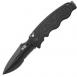 Zoom- Partially Serrated, Black TiNi - ZM1016-BX