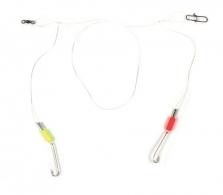 Sea Striker Spot/Whiting/Pompano Rig #6 Pacific Bass Hooks Red/Yellow Floats - SSSKF-3