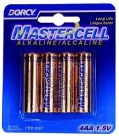 Mastercell Alkaline Batteries - 41-1634