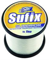 Sufix 648-040 Superior Monofilament 40lbs Test 6550yds Clear Fishing Line - 648-040