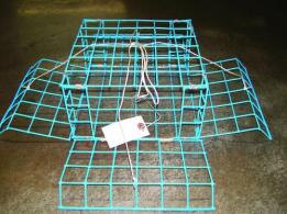 Non-folding Crab Traps - P-402-BLUE