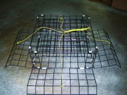 FOLDING BOTTOM LOADER CRAB TRAPS - P-402B-BL