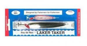 Bay de Noc Laker Taker Trout 3/4 Oz Nickel - 9061-N