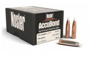 Nosler AccuBond Rifle Bullets 270 Cal 150 Gr Spritzer Point - 54801