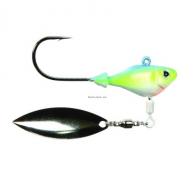 Fish Head Spin Jighead, 1/4 Green - 1101105