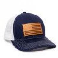Outdoor Cap USA771-NW USA Leather - USA771-NW