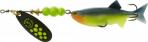 Mepps Black Fury Mino - #3 2-1/2" Chartreuse Dot / Chartreuse Shad - BF3M CH