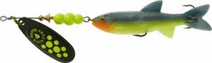 Mepps Black Fury Mino - #4  3"  Chartreuse Dot / Chartreuse Shad - BF4M CH