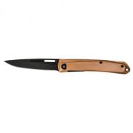 Gerber Affinity Plain Edge Folding Knife Copper D2 Blister - 31-004057