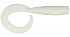 Fishbites FFC 6" Curly Tail Grub- White Knuckle - 584