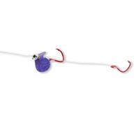 JB Lures 2 Hook Back TO Back Rig Small-Purple Glitter