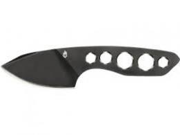 Gerber Dibs Fixed Blade Black Fine Edge Knife Box - 30-001903