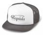 Rapala Foam Cap, Vintage Logo Mesh Back, Snapback, Grey - RFC02