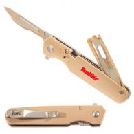 Smith's EdgeSport Razor Knife Stainless Steel Frame, 2.5" Blades - 51345