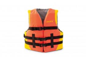 Intex Youth Life Vest, Nylon & Poly Foam Construction - 69680EP