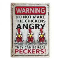 Rivers Edge Products Tin Sign, 17" x 12" Weatherproof Metal Wall Art, Do Not - 2921