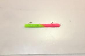 Ike-Con P-Wee Pre-Rigged Trout Worm 2.5" Watermelon/Twist - 00004