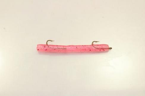 Ike-Con P-Wee Trout Worm 2.5" Pink Fry 3/Pak - 00008