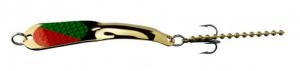 Iron Decoy Steely Spoon Size 3, 2 3/4", 1/4 oz Gold w/ Orange/Green  FIRETIGER - Steely 3 SPCH