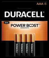 DURACELL Coppertop Aaa Alkaline Battery (8-pack) - DURMN24B8PTPZ99