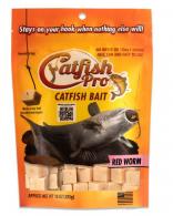 Catfish Pro Red Worm Catfish - Bait 10 oz. Resealable bag - 9001
