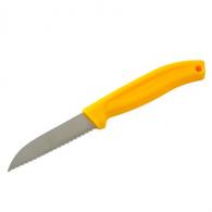 Smith's Serrated Bait Knife 3.25",Yellow - 51415