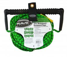 Rave Sports 75' 3-Section Wakeboard/Kneeboard Rope w/EVA - 02337