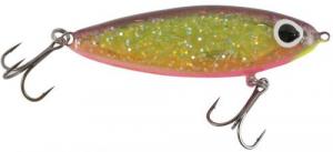 Paul Brown Soft-Dine XL Suspending Twitchbait - 3 1/4 in - Purple Back/Chartreuse/Pink Bell - SDXL-PE