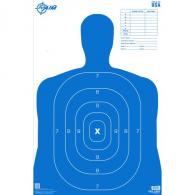 Allen, EZ AIM B27, Silhouette, Paper Target, 23x35", 50 Pack, Blue - 15745
