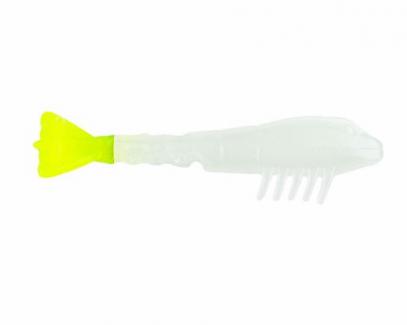 NetBait Baitfuel Saltwater GO2 Shrimp - 3.5" - Glow Chartreuse - XS08459