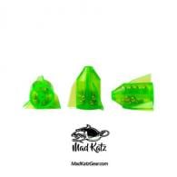 Mad Katz Rocket Rattle - Green - 10/Pack - MKGRKTRTLGRN