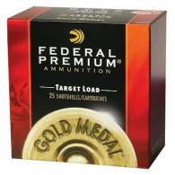 Federal Gold Medal Plastic 12ga 2.75" 1-1/8oz #8 25/bx (25 rounds per box)