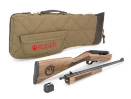 Ruger 10/22 Takedown .22 LR  BL/WD 18.5" Deluxe Walnut Stock - 11187