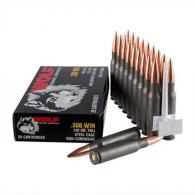 Wolf 308 Winchester 150gr Full Metal Jacket Bimetal 20rd box - 308WFMJ