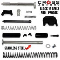 Cross Armory Slide Parts Kit For Glock 19 GEN 3 - CRUPK-G319S