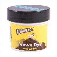 Brownells Acraglas Dye Brown 1oz - 60901-01 BROWN