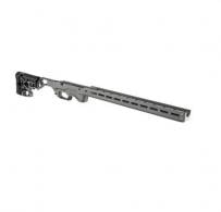 MDT Remington 700 LA Right Hand Chassis - Grey - 104453-GRY