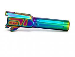 Faxon Match 9mm Luger 4.7" Sig P365 Threaded Fluted Barrel - Chameleon - 365B910NFSOQ-N-NCR