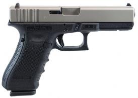 Glock 17 GEN4 STANDARD 9MM 4.5 3/17RD MAG USA NibOne Coating - GLUG1750203C