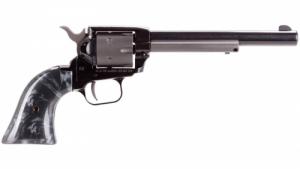 Heritage Manufacturing Rough Rider Black Pearl Standard Grip 6.5" 22 Long Rifle / 22 Magnum / 22 WMR Revolver - RR22MB6G